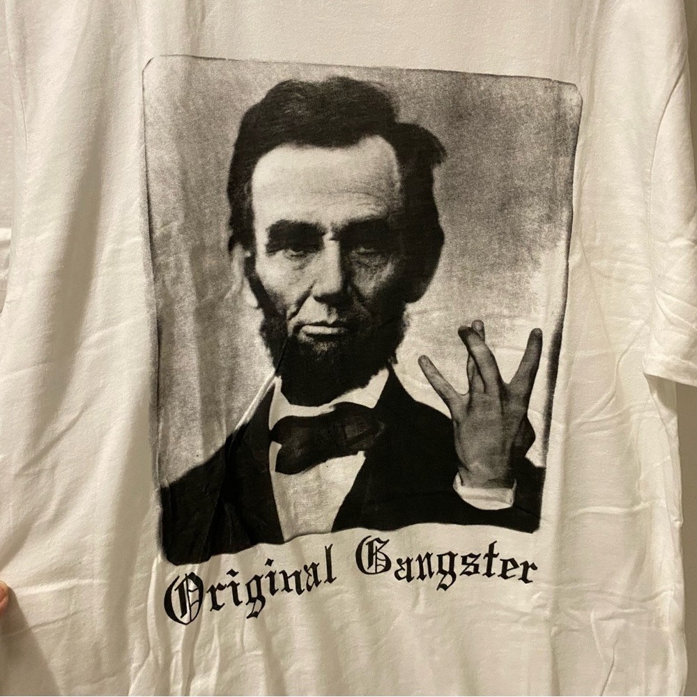 Kid Dangerous White 'Original Gangster' Tee